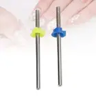 2PCS Nail Buffer Drill Bits Tungsten Steel Grinding Heads Nail Bed Cuticle C CHW