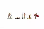 Noch 15853 HO/OO Gauge Surfers (5) Figure Set