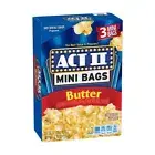 5 Boxes- ACT II Butter Microwave Popcorn, 3-Count, 1.6-oz. Mini 4.8 Ounce