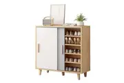 Foret Shoe Cabinet Rack Organiser Shelf Sideboard Hallway Storage Cupboard 90cm