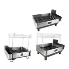 Kitchen Dish Drying Organizer Premium Stainless Steel Dish Rack