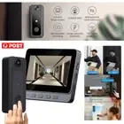 Bluetooth Video Intercom Door Bell Camera Wireless Monitor Auto Recording
