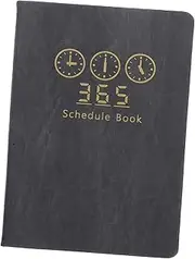 TEHAUX Compact 2026 Organizer: A5 Notebook Pocket Journal Weekly Planner Notepad For Business Journaling Work Scheduling Note-taking And To-do Lists Grey