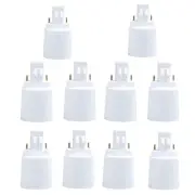 GX23 to E27/E26 LED Light Sockets Adapter, Light Bulb Socket, Bulb Base Adapter