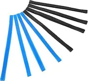 HOODANCOS 8pcs Silicone Bands for Lunch Box Elastic Bands Stretchable Reusable Washable Book Fixing 20cm Beach Towel Chair Bands Present for Family Friends
