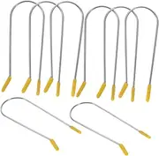 CRILSTYLEO 16pcs U-clip Hot Curler Clip Replacement Roller Jaw Clamps Hot Curler Securing Clip Hot Roller Securing Clamp Hot Roller Clamp Hot Roller Clip Replacement Hot Roller Clips