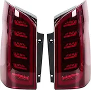 LED Rear Tail Light Dynamic Turn Signal Lamp Brake Light Car Accessories Compatible For Mercedes Benz Vito W447 V260 V250 V220 2014-2021(Red For V-Class)