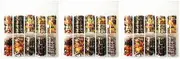Healeved 3 Boxes Halloween Nail Stickers Party Nail Decals Transfer Paper Stylish Box-Packed