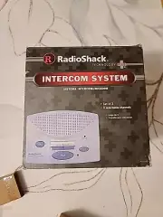 Radio Shack 4303105 3-Channel Intercom System FM Wireless New In Box - 2 SYSTEMS