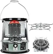 Liftable Kerosene Stove Heater Kerosene Stove Multifunctional Windproof Heating Cooking Stove Blue Stove and Rack