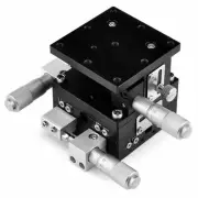 XYZ 3-Axis Linear Stage Trimming Platform Bearing Tuning Sliding Table 60*60mm
