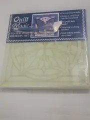 Quilt Magic No Sew Wall Hanging Foam Block Butterfly #125 Sealed With Tool