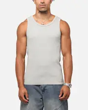 [SAINT MORTA] Saint Morta Arvina Distressed Singlet Grey Ash - Size XL XL Grey Ash