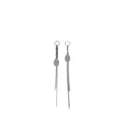 [ANN DEMEULEMEESTER] Alda Mirror Earrings Silver