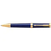 Parker Ingenuity Ballpoint Pen Blue Barrel with Gold Trim