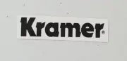 Kramer Older Style Black Waterslide Headstock Decal