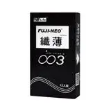 在飛比找遠傳friDay購物優惠-FUJI NEO 纖薄 不二新創 保險套 003(亮黑)(1