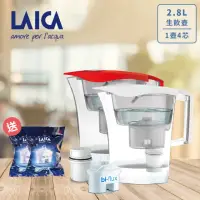 在飛比找momo購物網優惠-【LAICA 萊卡】GermSTOP國際版極淨除菌生飲濾水壺