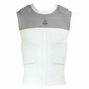McDavid Hexpad YS Sleeveless Padded Football Bodyshirt White 7870YT FAST! D55