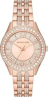 [Michael Kors] Women's Harlowe Three-Hand Stainless Steel Watch