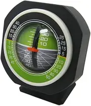JECOMPRIS Car Compass Vehicle Car Slope Meter Led Light High Precision Vehicle Inclinometer Level