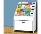 Kids Childrens Bookshelf Magazine Display Shelving Rack w Toy Storage Drawer Box