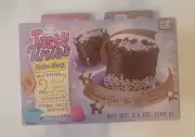 Tasty Tinies Chocolate Flavored Pink Pop Chocolate Cake Mix 2 Real Mini Cakes