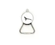 Lizard Black And White Animal Metal Beer Bottle Cap Opener Duty Stainless Steel