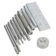 Punch Snap Kit Metal Handle Snap Fastener Rivet Setter Leather Installation Tool