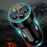 Car FM Transmitter Wireless Bluetooth MP3 Player Radio Adapter USB Charger xiJLA