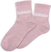 [STC] Gourmet glitter socks, Multicolored, M