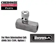 Buyers Products F400SAE, #4 SAE Steel Flow Control Valve
