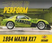 2022 Jonny Grunwald Pennzoil '94 Mazda RX7 SEMA Show Formula Drift Hero Card