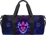 EGGDIOQ Space Stars Field Designed Travel Duffel Bag Luggage Tote Bag Gym Sports Bag for Man Women