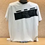 (LITTLE BEE小蜜蜂精品)EMPORIO ARMANI EA7白底短T-SHIRT(零碼款式)(2XL)