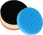 SWOOMEY 5pcs Polishing Disc Set Car Wax Applicator Pad Microfiber Polishing Pad Hand Polishing Pad Foam Applicator Waxing Pads for Car Detailing Polish Pads Automotive Accessory Sponge