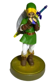 The Legend of Zelda Collection Link Ocarina of Time Nintendo Amiibo Loose (Preowned)