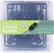 Conceal Zipper Slider Repair Replacement DIY Kits - ZipperSize 5 6 8 9 10 12 Black