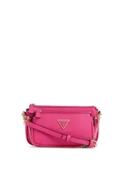 GUESS Women's Watermelon Noelle Crossbody Pouch Bag in Pink One Size