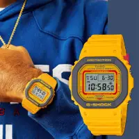 在飛比找momo購物網優惠-【CASIO 卡西歐】G-SHOCK 復刻1994彩色運動電