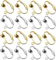 [BESTYASH] Stylish Non-piercing Ear Studs Pcs Girls Clip Earrings Adjustable Non-pierced Jewelry for Outfits and Events