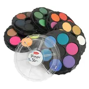 36pc Jasart Voyager Art/Craft Watercolour Discs Set Artwork Colour Blending