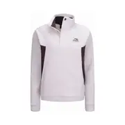 Macpac Women's Heritage Fleece Pullover Moonbeam / Java 18