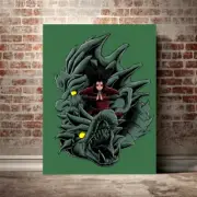 Naruto Poster Anime Peripherals Mural Canvas Painting Decoration Room 21x30cm K