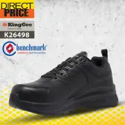 King Gee Hypertec Leather Womens Black Tech Card K26498 NEW