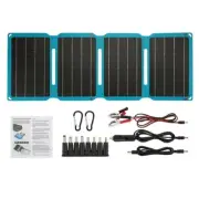 100w Solar Panel Kit 12v Usb Etfe Foldable Mobile Phone Power Bank Charger
