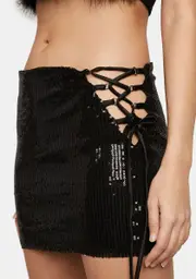 [Edikted] Skylar Sequin Mini Skirt