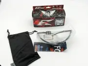 Edge Tactical Fast Link Safety Glasses Black Frame Anti-Fog Clear Lens