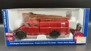 Magirus Auxiliary Fire Tender SIKU 4115 1:50 Worn box but Unused