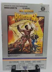 Hercules Betamax 1984 MGM Big Box Sealed Lou Ferrigno Sybil Danning